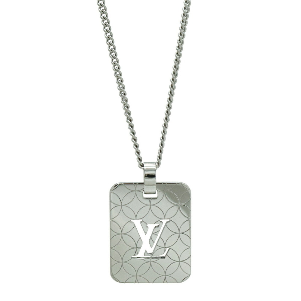 LOUIS VUITTON Silver Necklace - Picture 2 of 7